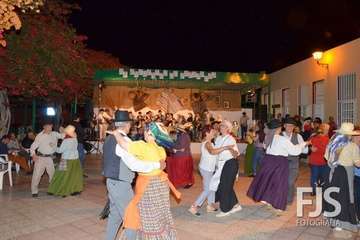 Noche de los Finaos en el Valle de los Nueve Bajo (Foto Francisco Javier Santana)